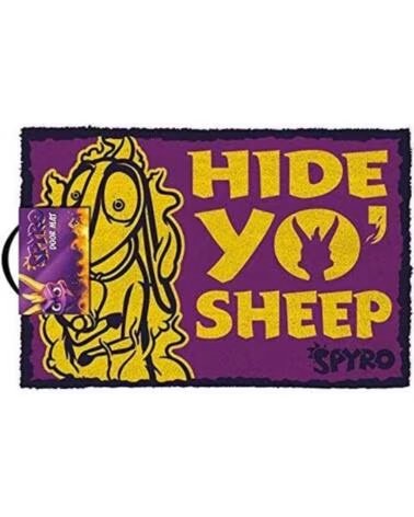 PYRAMID Felpudo spyro el dragon doormat hide yo sheep 40 x 60 cm