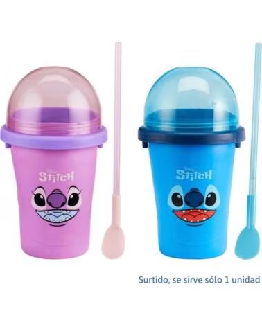 BANDAI Vaso para granizado chillfactor stitch 1 unidad aleatoria