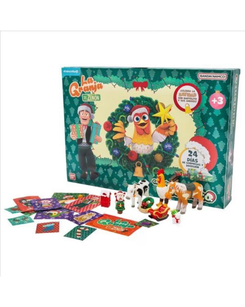 BANDAI Calendario de adviento la granja zenon