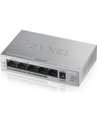 ZYXEL Switch 5 puertos - full duplex 10 - 100 - 1000 poe gs1005hp