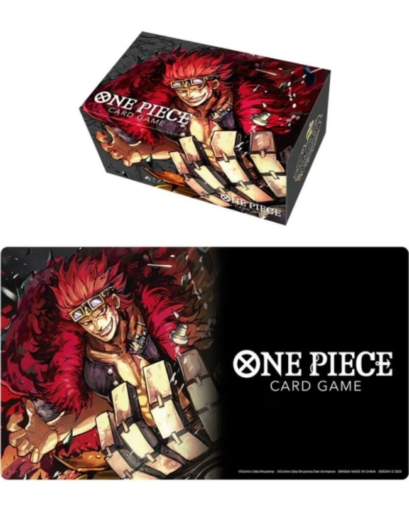 BANDAI Tapete y caja de almacenamiento one piece eustass kid
