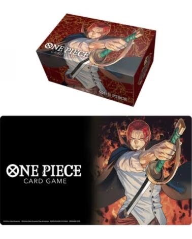 BANDAI Tapete y caja de almacenamiento one piece shanks