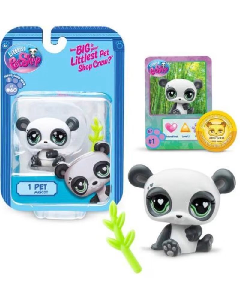 BANDAI Mascota little pet shop 1 unidad aleatoria