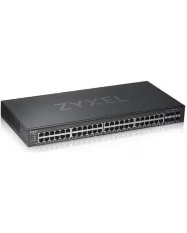ZYXEL Switch 50 puertos gs1920 - 48v2 - eu0101f gestionable 44 puertos gigabit ethernet 4 puertos sfp combo 2 puertos sfp