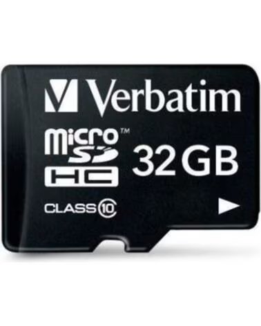 VERBATIM Tarjeta memoria micro sd 32gb c10 adaptador