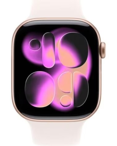 APPLE Watch Series 11- GPS- Cellular- 46mm- Oro Rosa- Correa Deportiva Rosa Rubor M-L