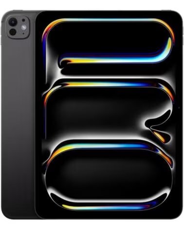 APPLE ipad pro 11 pulgadas 16gb 1tb wifi cellular space black - oled - chip m5 - 12mpx - nano - texture glass