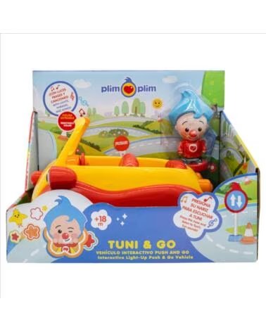 BANDAI Vehiculo interactivo tuni plim plim push and go