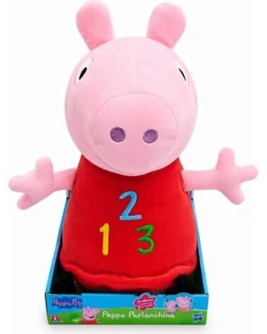 BANDAI Peppa pig 1 2 3 parlanchina