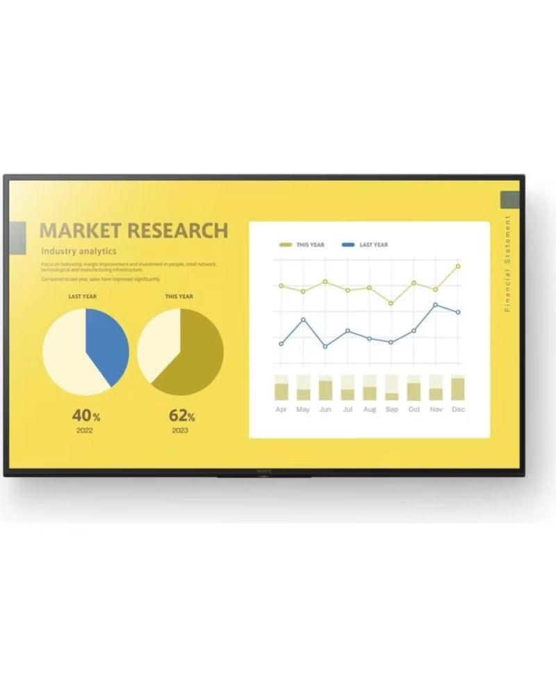 SONY Monitor professional bravia 55 pulgadas 4k uhd