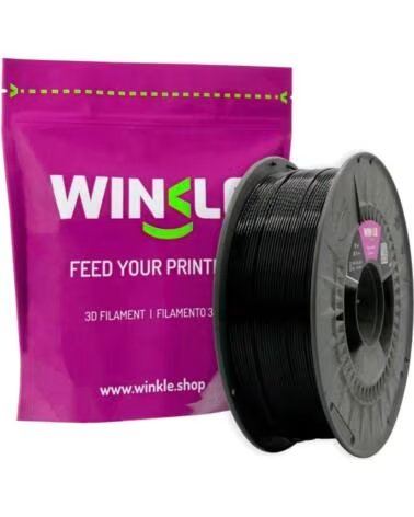 WINKLE Filamento negro azabache petg estandar - 1 75mm - impresora 3d - 1 kg