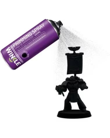WINKLE Spray imprimacion negro - 400ml - impresora 3d