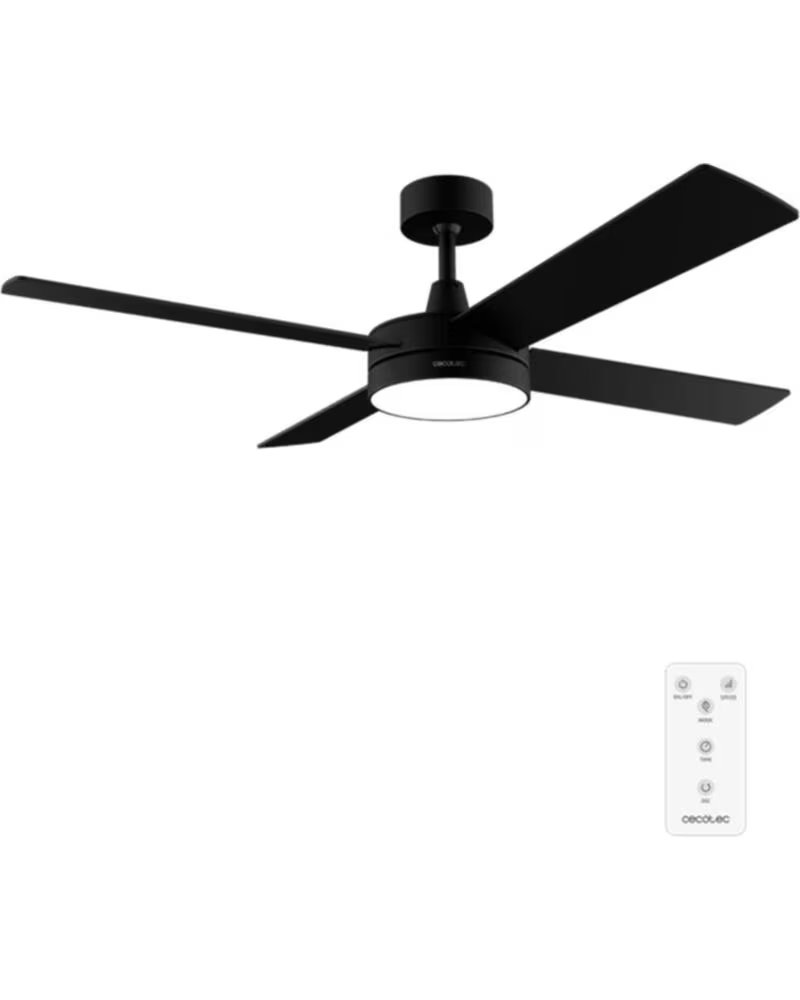 CECOTEC Ventilador de techo energysilence aero 5200 black line