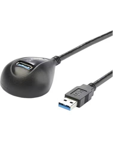 STARTECHCOM Cable usb tipo a startech 1 5m - macho - hembra - negro