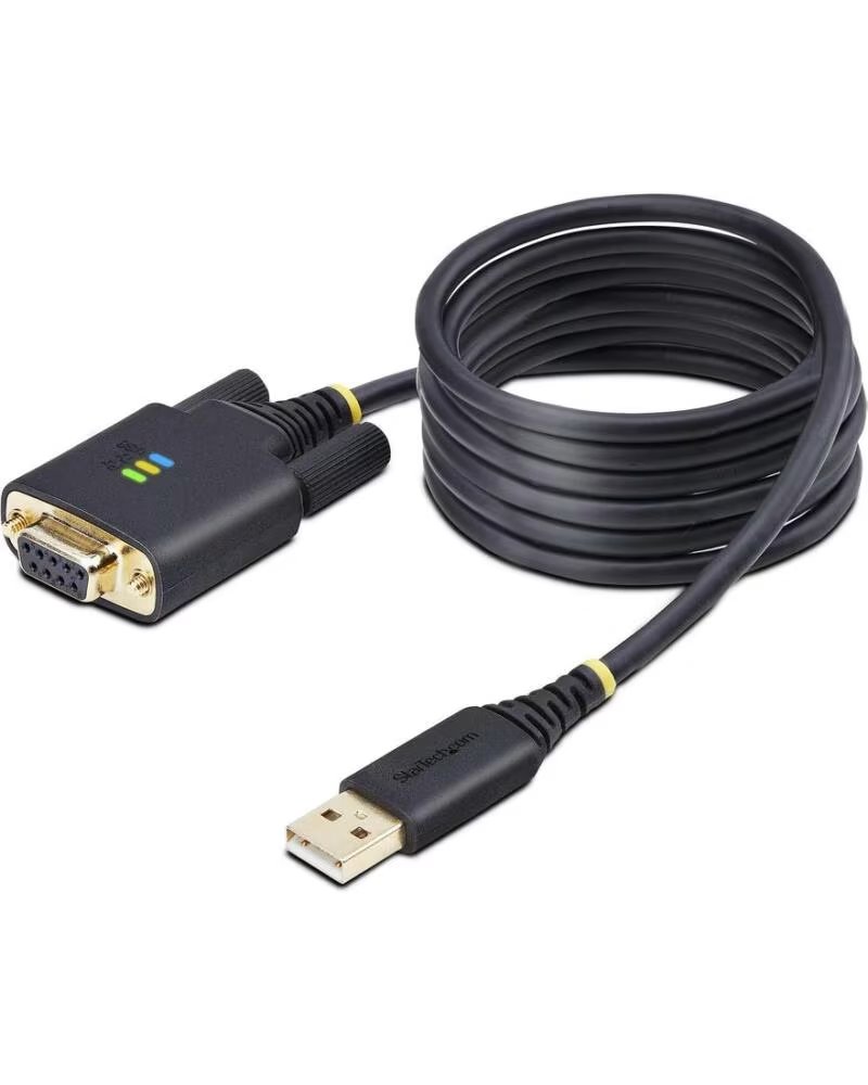 STARTECHCOM Cable usb tipo a a rs232 db9 startech 2m - macho - hembra - negro