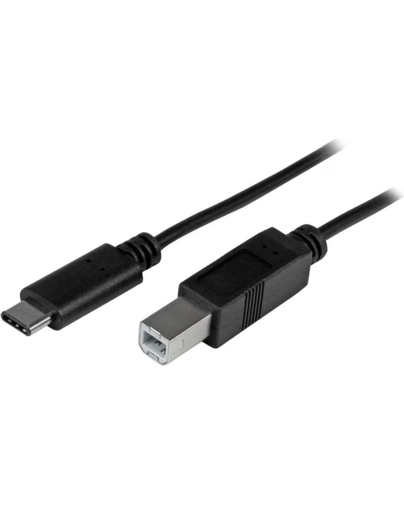 STARTECHCOM Cable usb tipo c a usb tipo b startech 1m - macho - macho - negro