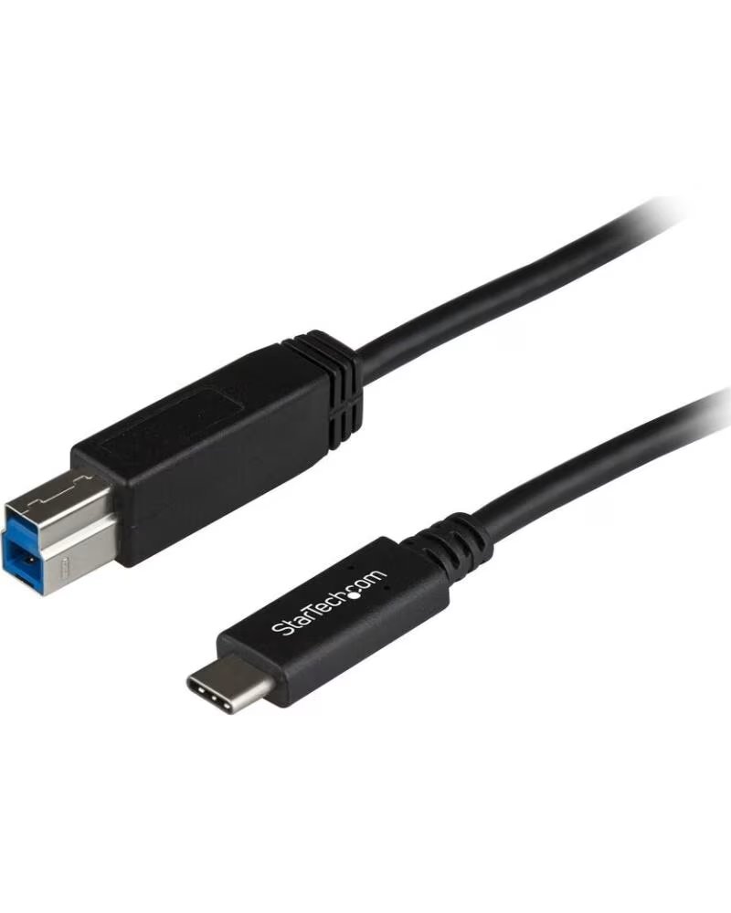 STARTECHCOM Cable usb tipo c a usb tipo b startech 1m - macho - macho - negro