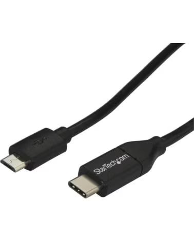 STARTECHCOM Cable usb tipo c a micro usb tipo b startech 1m - macho - macho - negro