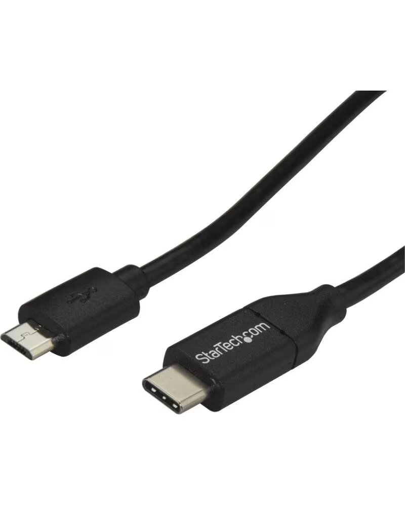 STARTECHCOM Cable usb tipo c a micro usb tipo b startech 1m - macho - macho - negro
