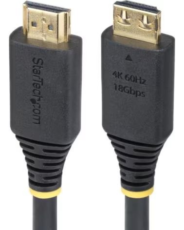 STARTECHCOM Cable hdmi 4k con agarre startech 2m - macho - macho - negro