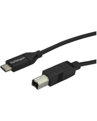 STARTECHCOM Cable usb tipo c a usb tipo b startech 2m - macho - macho - negro
