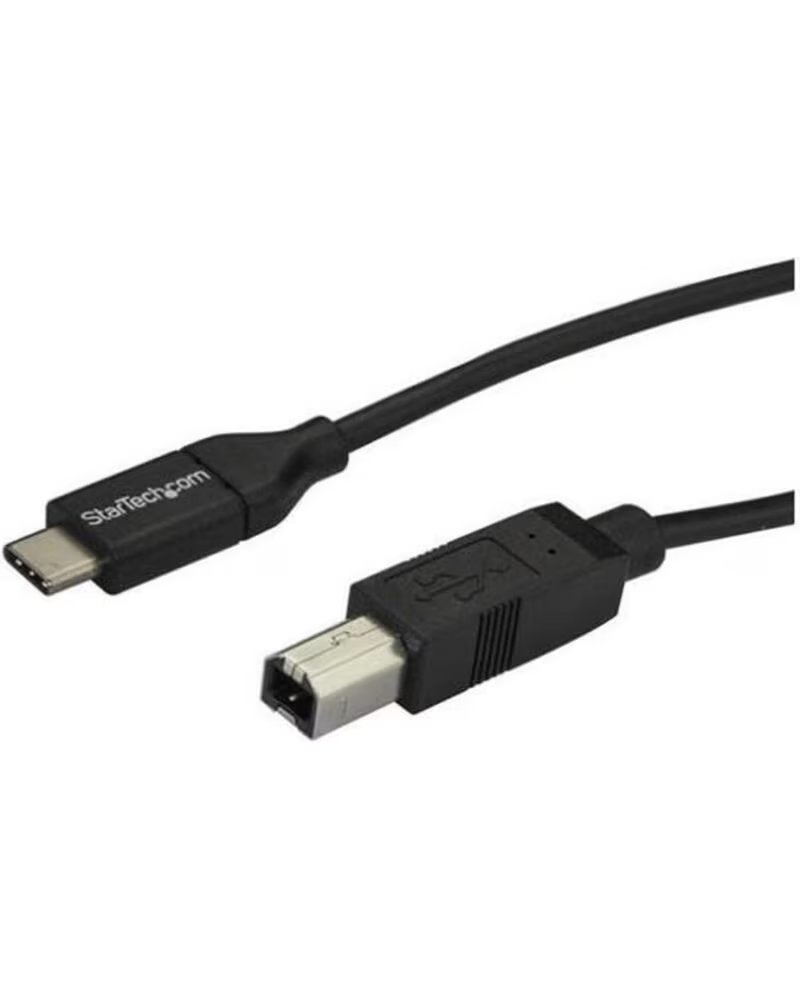 STARTECHCOM Cable usb tipo c a usb tipo b startech 2m - macho - macho - negro