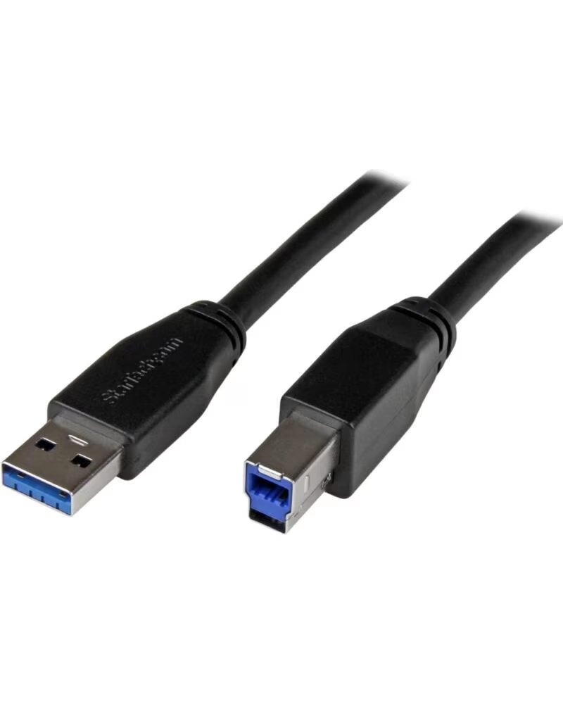 STARTECHCOM Cable usb tipo a a usb tipo b startech 5m - macho - macho - negro