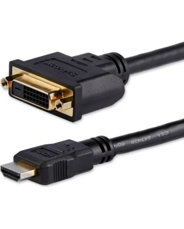 STARTECHCOM Cable hdmi a dvi - d startech 0 20m - macho - hembra - negro