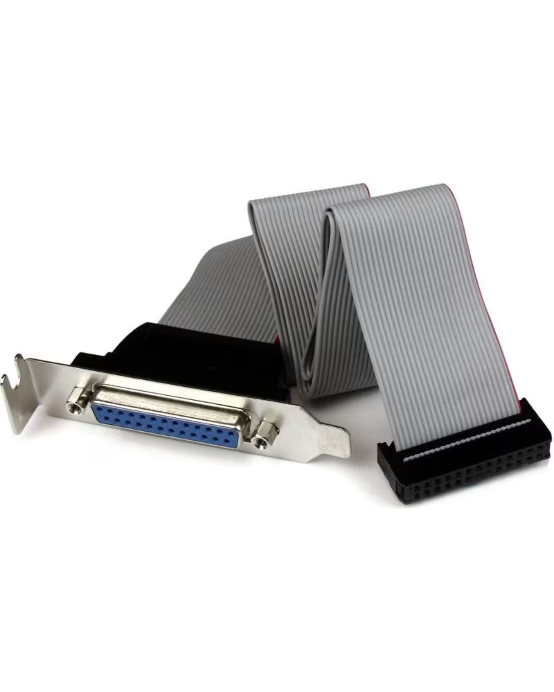 STARTECHCOM Adaptador paralelo db25 a idc26 startech 0 4m - hembra - hembra
