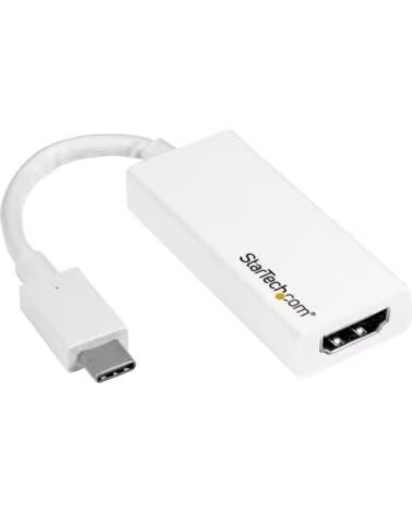 STARTECHCOM Adaptador usb tipo c a hdmi startech macho - hembra - blanco