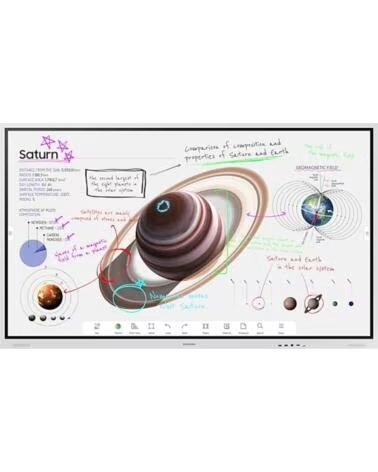 SAMSUNG Pantalla interactiva tactil flip pro wm85b 85 pulgadas