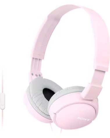 SONY Auriculares MDR-ZX110AP- con Microfono- Jack 3 5- Rosas