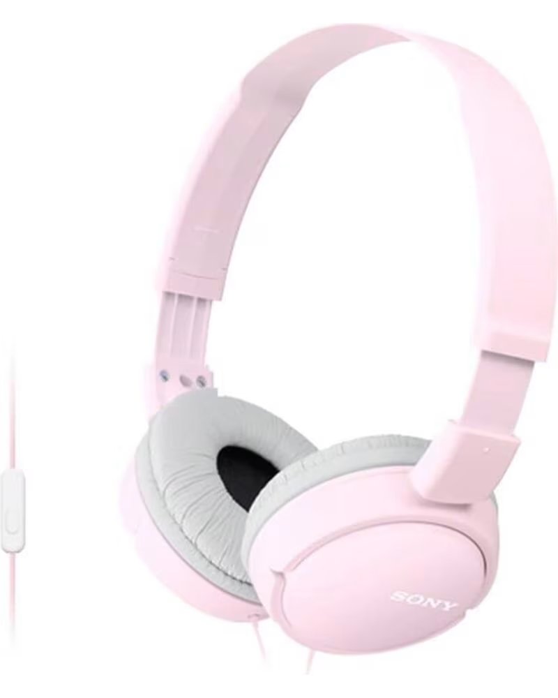 SONY Auriculares MDR-ZX110AP- con Microfono- Jack 3 5- Rosas