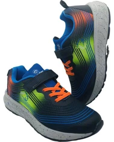 JHAYBER TÉNIS DESPORTIVO CRIANÇA RISO 500 AZUL