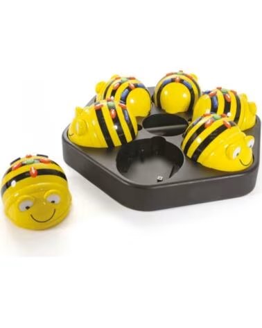 TTS Robot bee - bot class bundle 6 unidades y estacion de carga