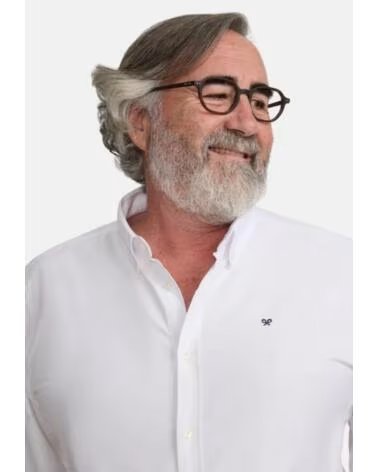 SILBON HERREN HEMD IN WEISS BLANCO