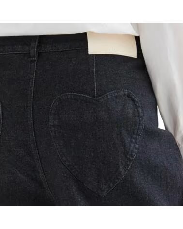PANTALONI DA DONNA COMPANIA FANTASTICA NERO NEGRO