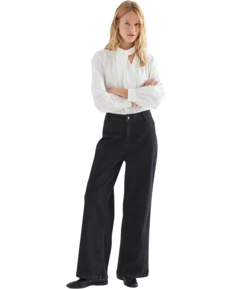 PANTALONI DA DONNA COMPANIA FANTASTICA NERO NEGRO