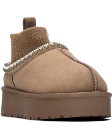 XTI Zapato de mujer 146066 Taupe MARRóN
