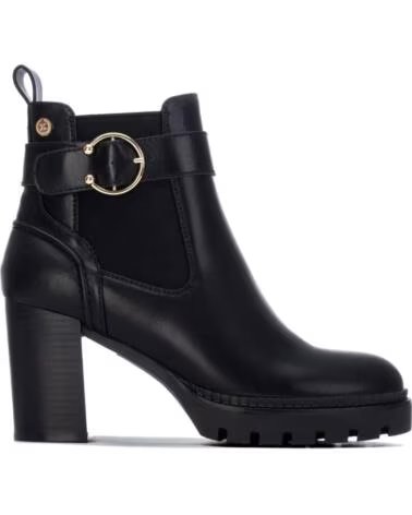 XTI 146044 DAMEN STIEFELETTEN MIT HOHEM ABSATZ SCHWARZ NEGRO