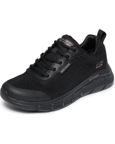 SKECHERS BOBS B FLEX PROOF BLACK SNEAKERS NEGRO