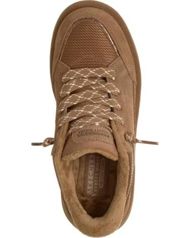SKECHERS KEEPSAKES COZY STREET HIKER E CAMEL