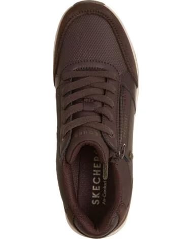 SKECHERS BILLION FLEX LUXE UP ZAPATILLAS CON PLATAFORMA MARRÓN MUJER MARRON