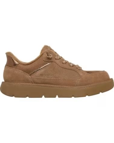 SKECHERS KEEPSAKES COZY STREET HIKER E CAMEL