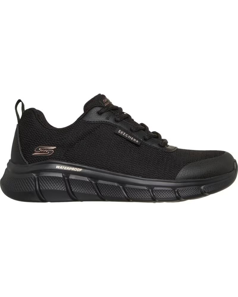 SKECHERS BOBS B FLEX PROOF BLACK SNEAKERS NEGRO