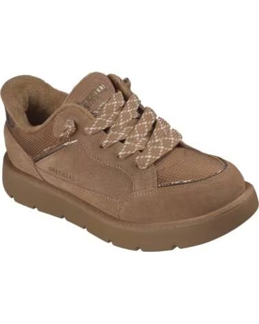 SKECHERS KEEPSAKES COZY STREET HIKER E CAMEL