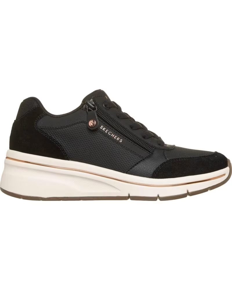 ZAPATILLAS SKECHERS BILLION FLEX LUXE UP NEGRO