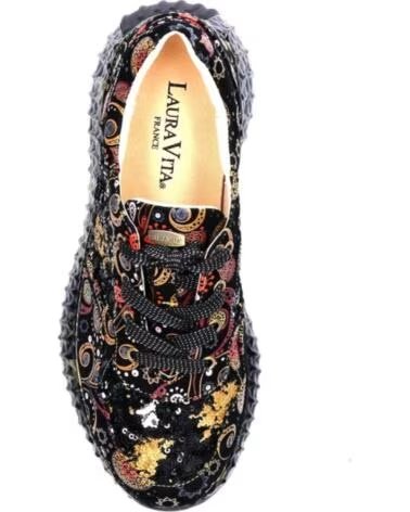 LAURA VITA BURTON 05 ZAPATILLAS CASUAL AMBRE NEGRO