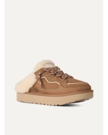 UGG LOWMEL MULE EN CUIR CUERO