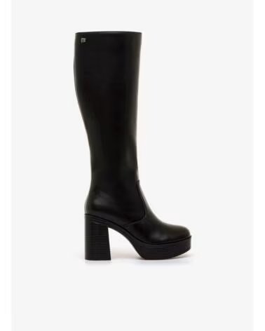BOTTES HAUTES MTNG 50522 À TALON ET PLATEFORME NEGRO